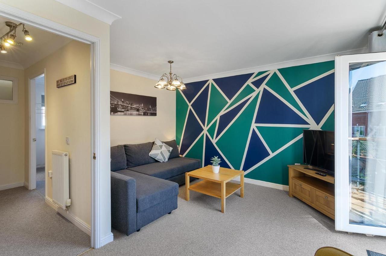 4Br Townhouse Wbalcony Free Parking Fast Wi-Fi Villa NWI Eksteriør bilde